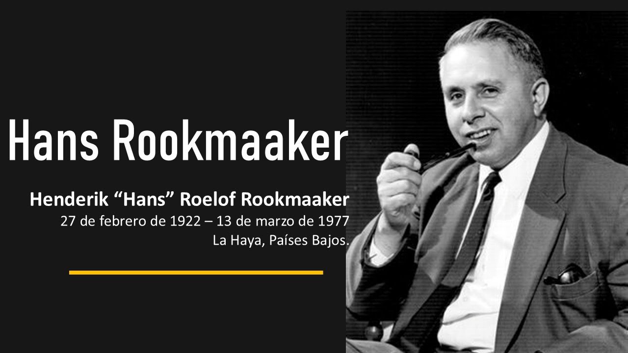 Hans Rookmaaker - El ARTE NO NECESITA JUSTIFICACION - YouTube