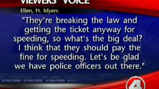 Viewers comment on Fort Myers cops stopping cars outside city limits
