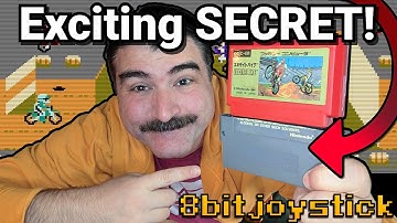 Exciting Nintendo SECRET in Excitebike Cartridges!