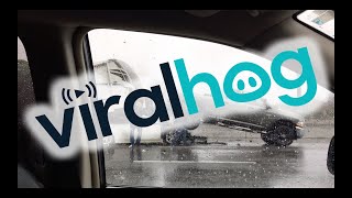 Driver Trapped Under RV After Crashing || ViralHog