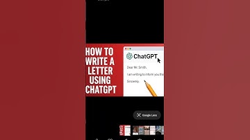 Create a leave letter using ChatGPT