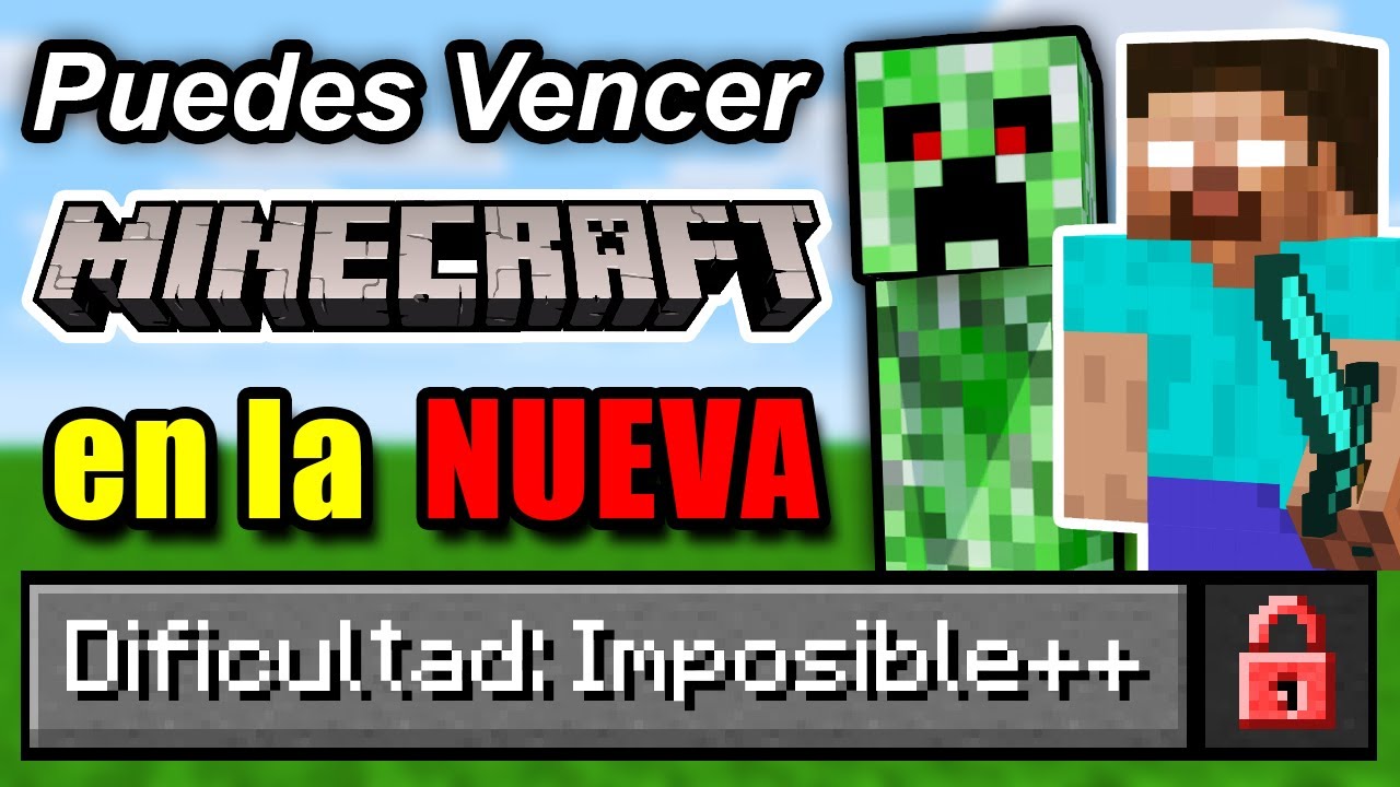 ¿Puedes Vencer Minecraft en la Nueva Dificultad Imposible?