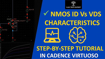 NMOS Id vs Vds Characteristics using Cadence Virtuoso