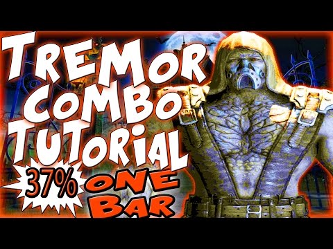 Mortal Kombat X TREMOR COMBOS - METALLIC TREMOR COMBO TURORIAL!