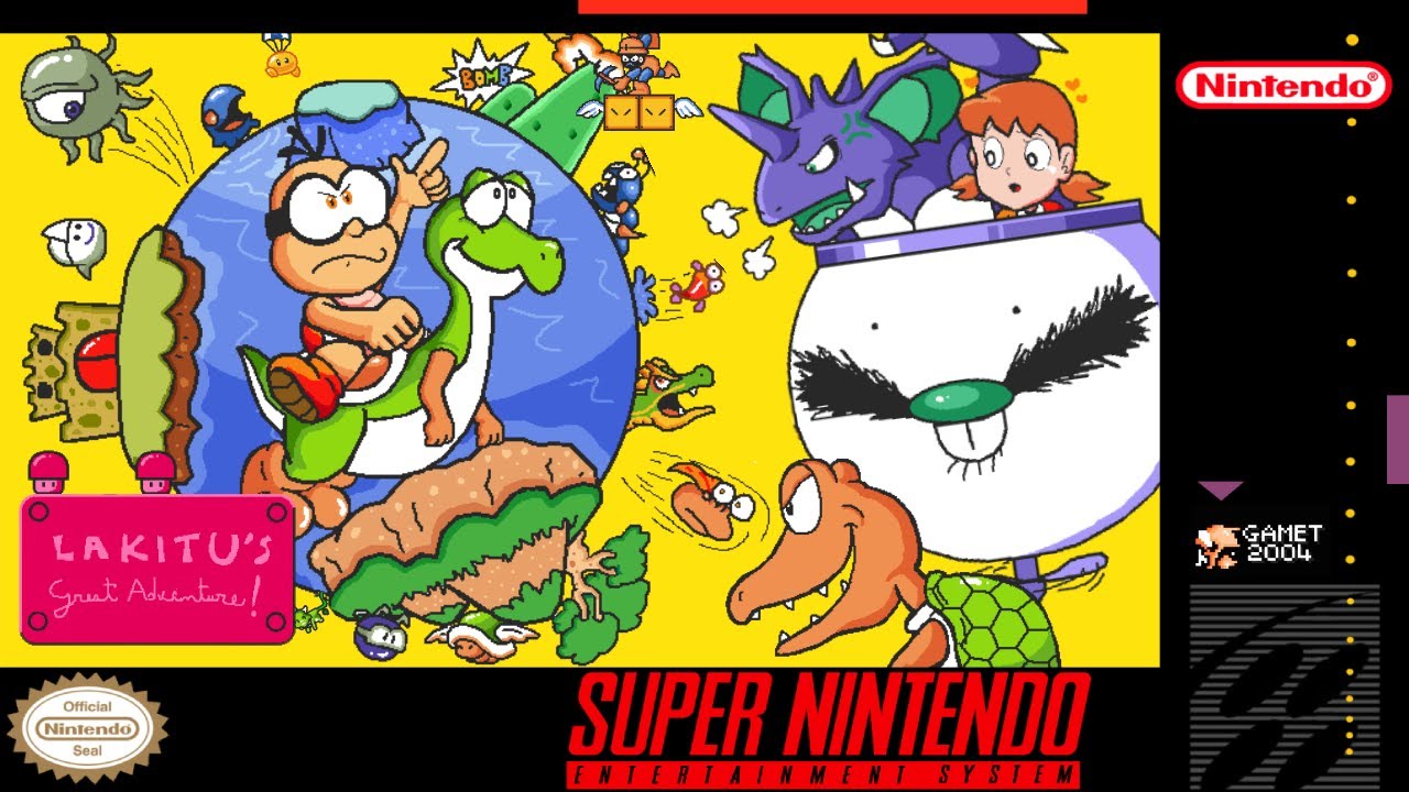 Lakitu's Great Adventure - Hack of Super Mario World [SNES]