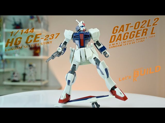 HG CE 1/144 DAGGER L (237) GAT-02L2 Mobile Suit Gundam SEED