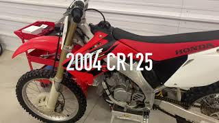 2004 CR125 build Part 1