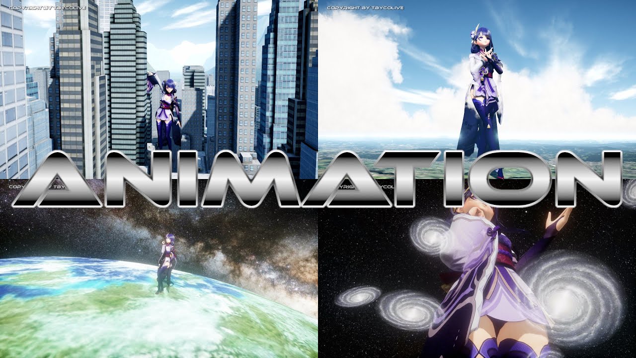 MMD Giantess - Raiden Shogun [Growth Dance]