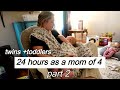 24 hours with 8 month old twins  24 hours as a mom of 4  24 hours as a mom  part 2