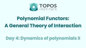 Polynomial Functors Course, Day 4: Dynamics of polynomials II