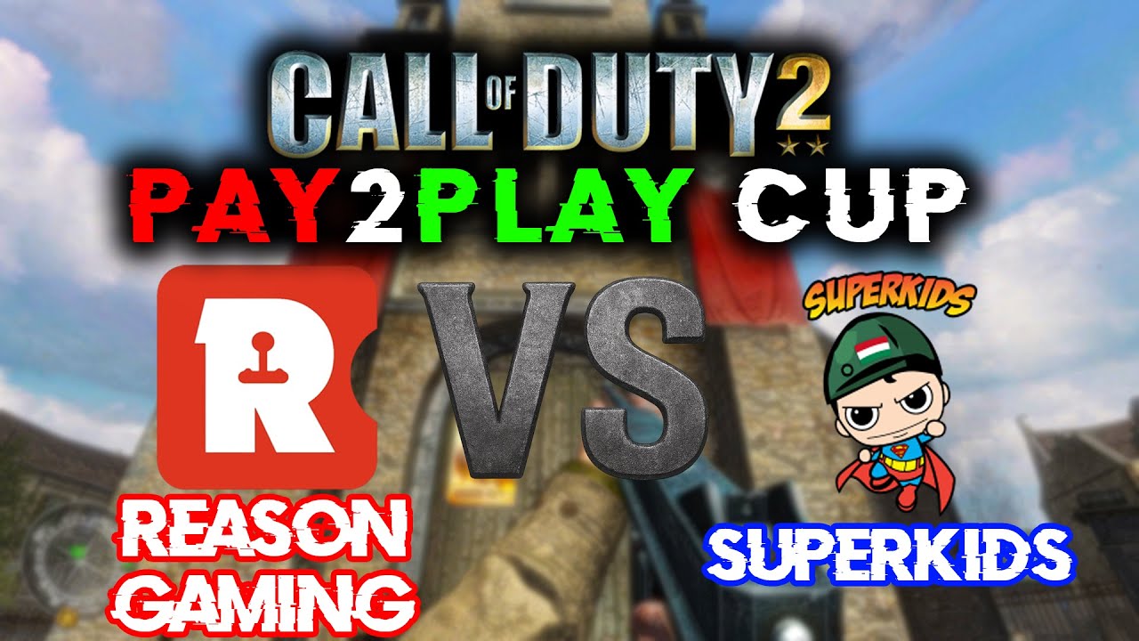 Reason Gaming VS Superkids BO3 | Pay2Play Cup 2025 | Call Of Duty 2 | Railyard