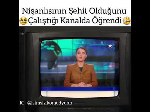 Nişanlısının Şehit olduğunu çalıştığı kanalda öğrendi