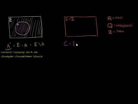 Evrensel Küme Ve Mutlak Tümleme (Matematik) (İstatistik Ve Olasılık)