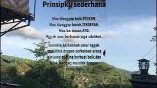 Prinsipku sederhana