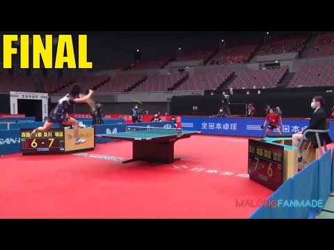 森薗 政崇 vs 及川 瑞基 | 2021年全日本卓球選手権大会 (FINAL)