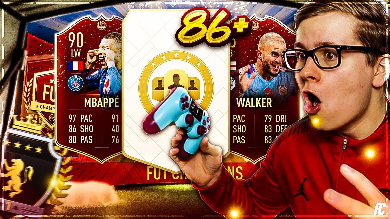 FIFA 20 OMG 86+ FUT CHAMPIONS PREMIUM UPGRADE + ELITE 1 WEEKEND LEAGUE