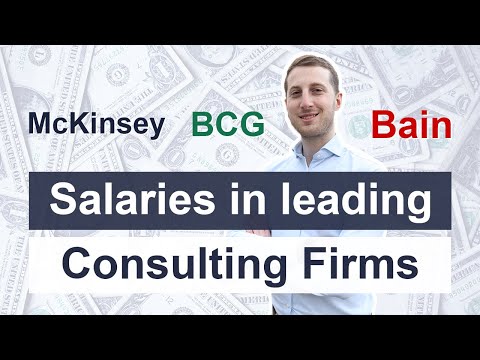 Salaries in Top Consulting Firms - McKinsey, BCG, Bain