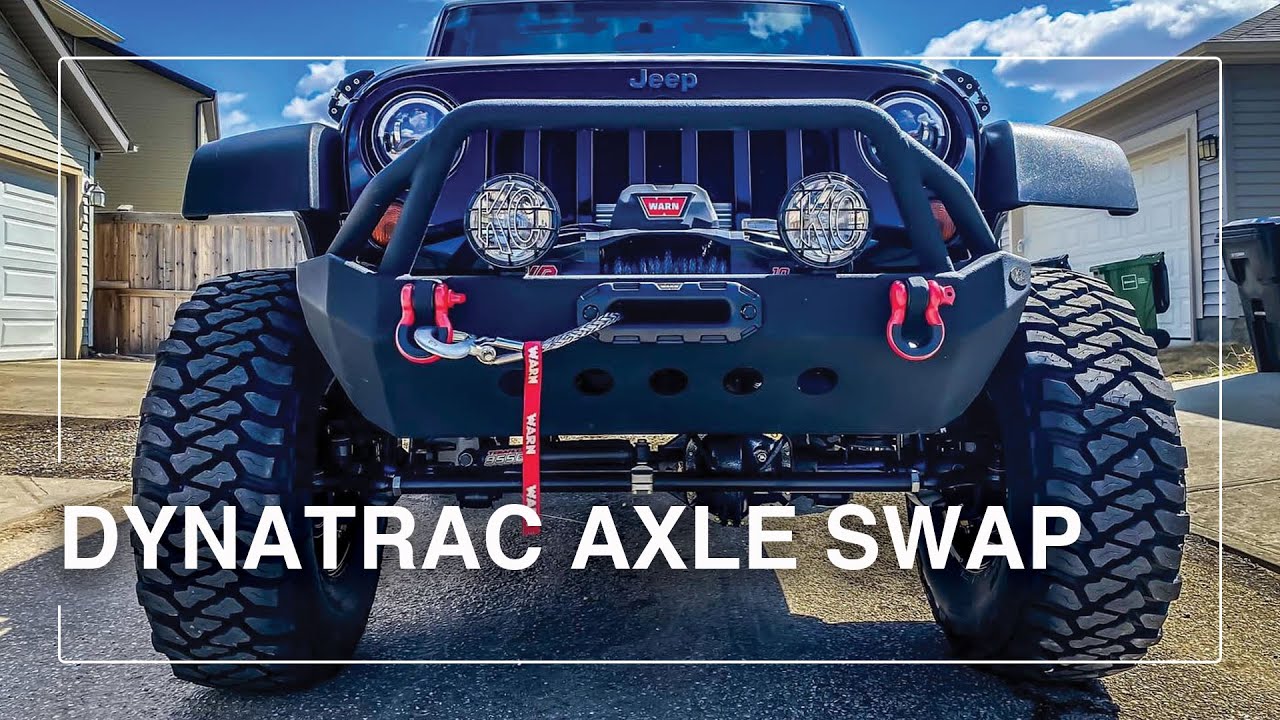 Замена оси Dynatrac ProRock JK