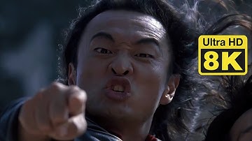 Mortal Kombat Movie Shang Tsung kill Liu Kang brother 8k Remastered with Machine Learning AI