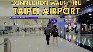 Taipei Taoyuan Airport POV Walkthrough | Arrival to Connecting Gate (TPE)