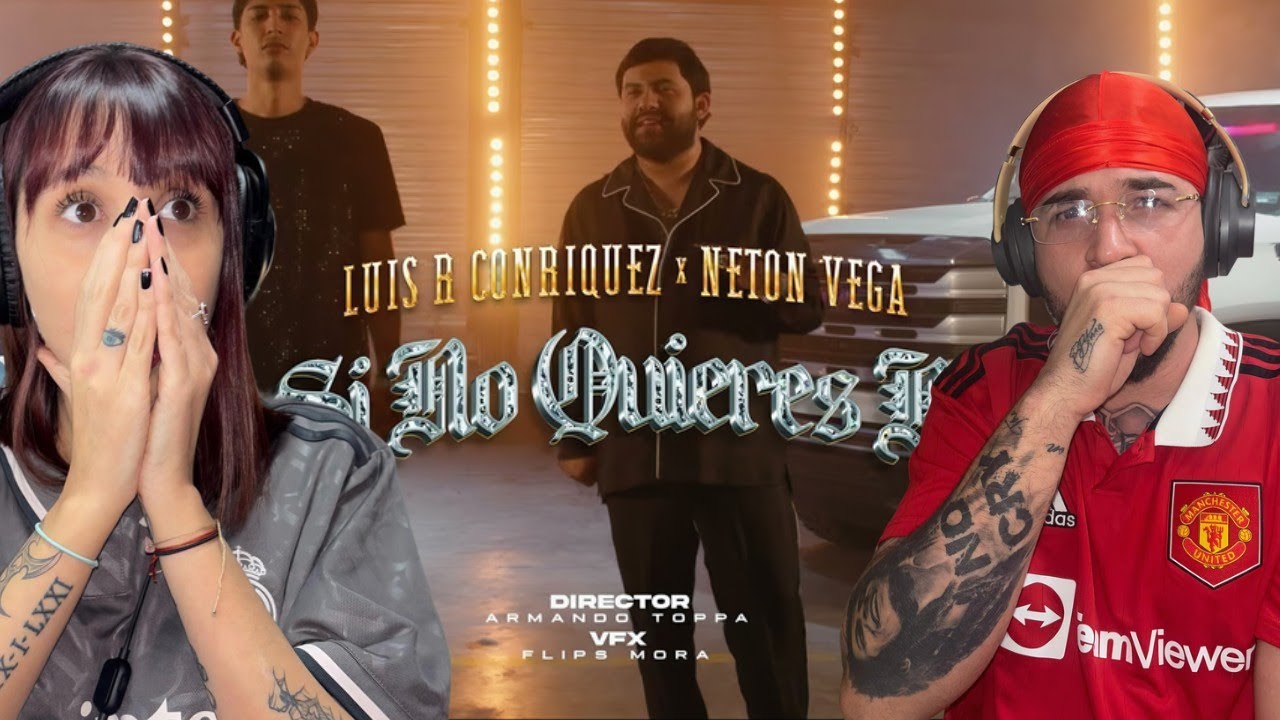 Mi AMIGO 🇪🇸 FLIPA con Si No Quieres No- Luis R Conriquez, Neton Vega