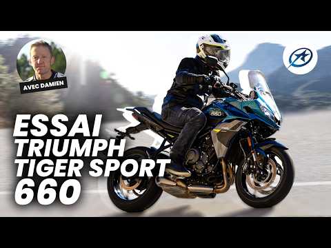 Triumph Tiger Sport 660 (Essai 2026) - Moyen courrier chic