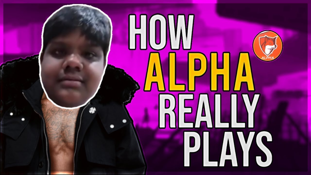 How Alpha Really Plays Critical Ops And Fortnite - YouTube