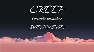 RADIOHEAD -CREEP-(Acoustic, Karaoke)