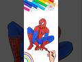 How To Draw Spiderman Spiderman Simple Drawing Tutorial Draw Shorts Spiderman Viral 