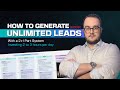 How To Get (Almost) Unlimited Leads With a Scalable Lead Generation System