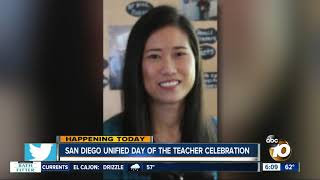 3 SD Unified teachers being honored during Teacher Appreciation Week