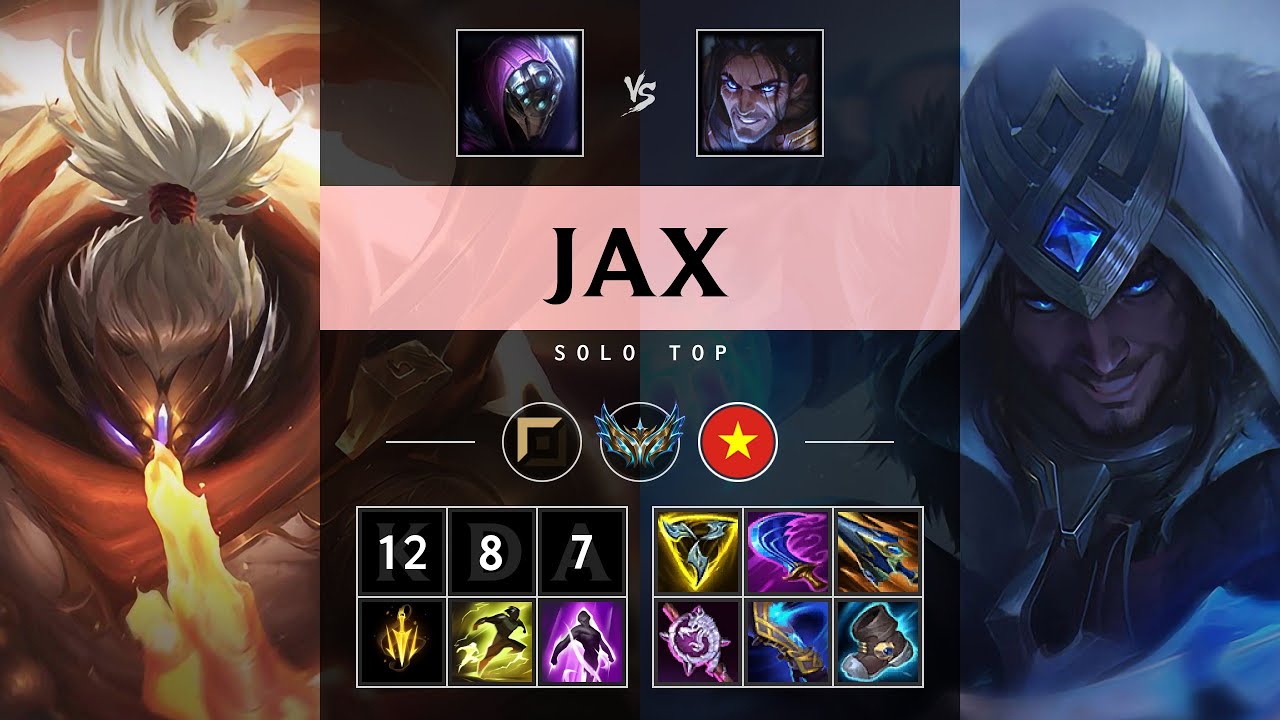 Jax Top vs Sylas - VN Challenger Patch 25.08