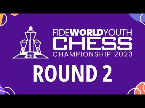 Round 2 FIDE World Youth Chess Championships 2023 