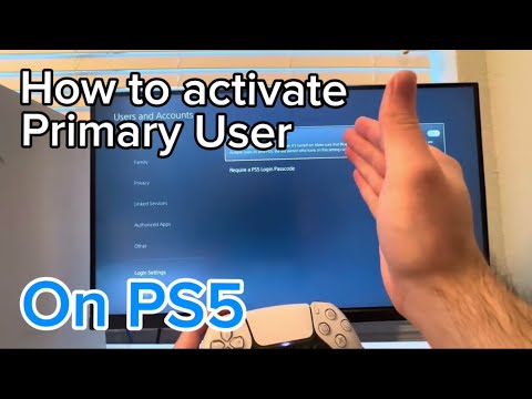 PS5: How to activate primary user on PlayStation 5 (Easy Tutorial ...