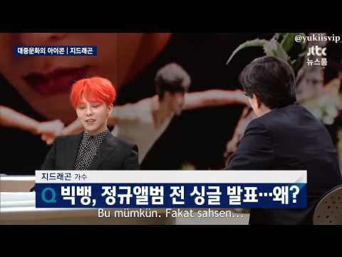 G-Dragon JTBC Newsroom Ana Haber Bülteninde (Türkçe Altyazılı)