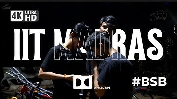 Midnight at IIT Madras – BSB Building Civil Engineering POV Film 🎬