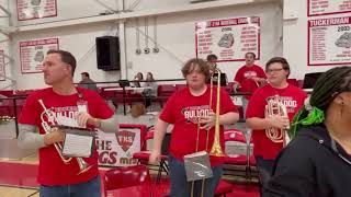 Band Playing at 23-24 Pep Rally