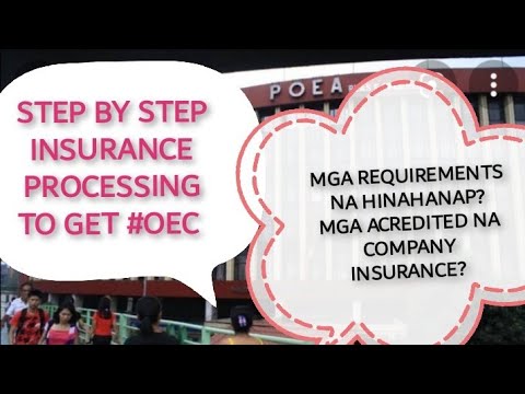 ® BALIK MANGGAGAWA, Mandatory||Compulsory #insurance Processing for #oec @POEA