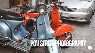 Street Photographer's Wander Through Bangkok's Backstreets 📸 | FujiFilm X100V & DJI Osmo Pocket 3