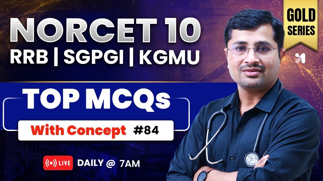 NORCET 10 Preparation | RRB | SGPGI | KGMU & CHO Exams 💛GOLD Series | Himmat Sir
