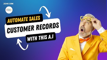 Effortless Lead Management: Automating Data Entry with AI on  Zoho CRM