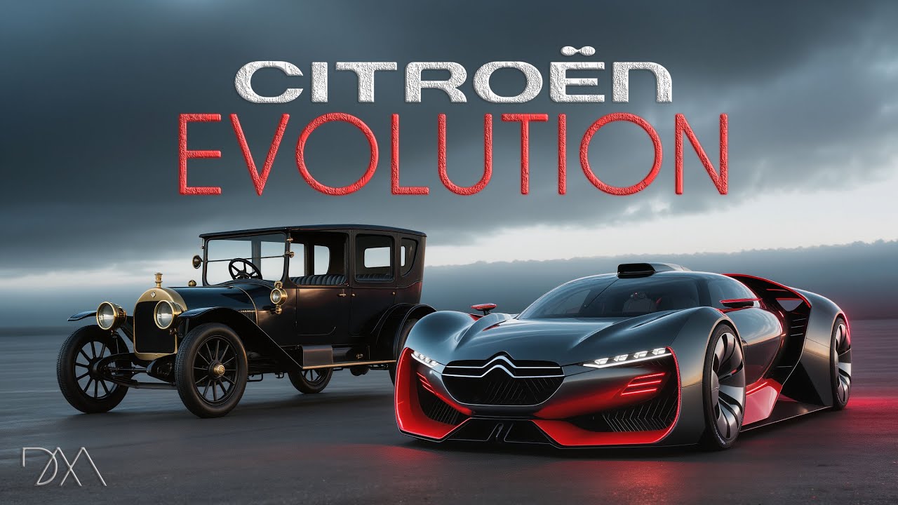 Эволюция Citroen | 1919 – 2047 Преображение за 4 минуты