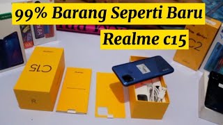 HARGA HP BEKAS REALME C15 BARANG MULUS SEPERTI BARU MURAH LEBIH HEMAT