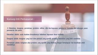 KONSEP PEMASARAN - Power Point