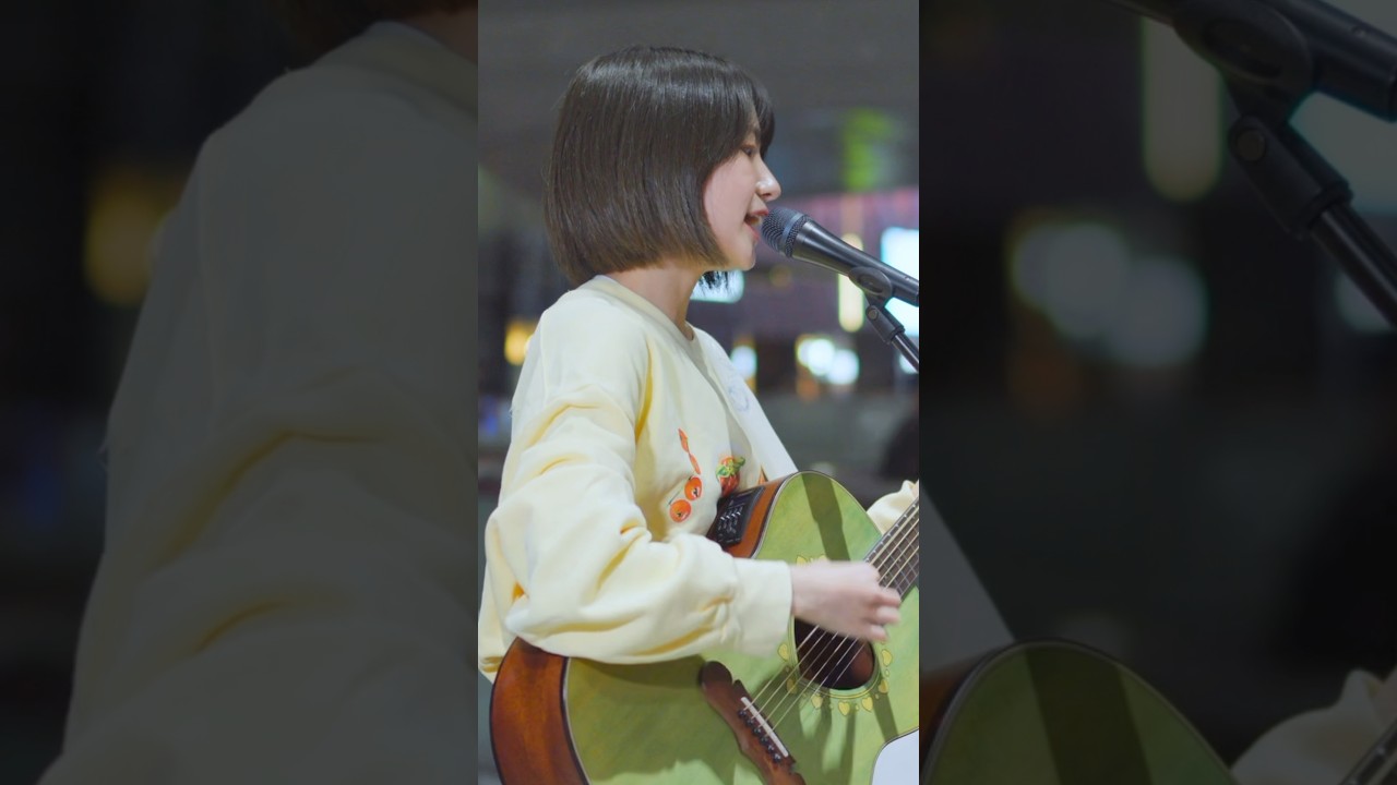 「God knows...」をアコギで弾き語りしてみました🙇♂️ #Godknows #涼宮ハルヒの憂鬱 #路上ライブ #弾き語り