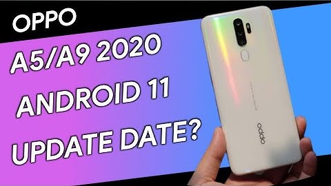 Oppo A5 2020 And A9 2020 ColorOs 8 And Android 11 Update | Android 11 Update for oppo a5 and a9 2020