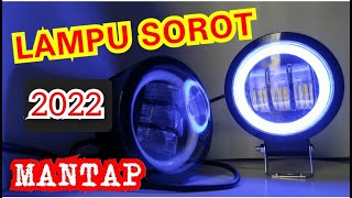 Service Lampu Motor Led Sorot Variasi Bulat Slim ][ Tutorial