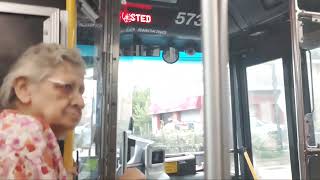 Details NJT NABI #5735 On the 6 to Merret Street Via Ocean Avenue Bayonne 55th Street (Inside) 40-SFW  Update