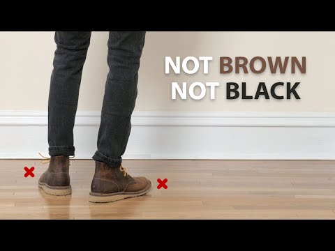 The BEST Color for Men's Boots (It's Not