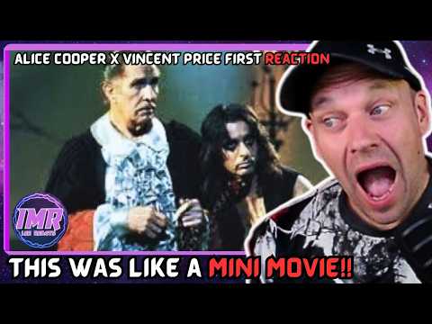 ALICE COOPER Creates "Black Widow" A Mini Movie With VINCENT PRICE!